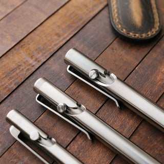 Tactile Turn - Thick Titanium Bolt Action Pen - KOHEZI