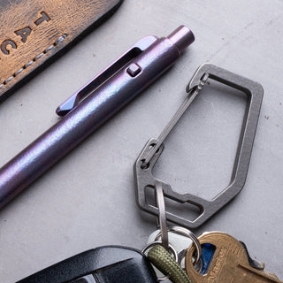 Tactile Turn - Titanium Carabiner - KOHEZI