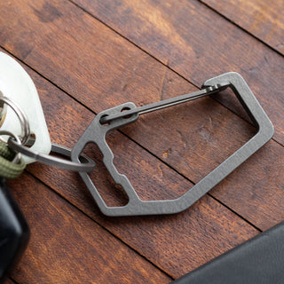 Tactile Turn - Titanium Carabiner - KOHEZI