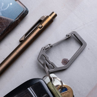 Tactile Turn - Titanium Carabiner - KOHEZI