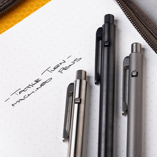 Tactile Turn - Titanium Side Click Pen (DLC) - KOHEZI