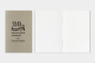 TRAVELER'S COMPANY - TRAVELER'S notebook Card Size 20th Anniversary Set (Black) - KOHEZI