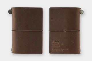 TRAVELER'S COMPANY - TRAVELER'S notebook Card Size 20th Anniversary Set (Brown) - KOHEZI
