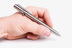 Tactile Turn - Lefty Bolt Action Pen (Titanium)