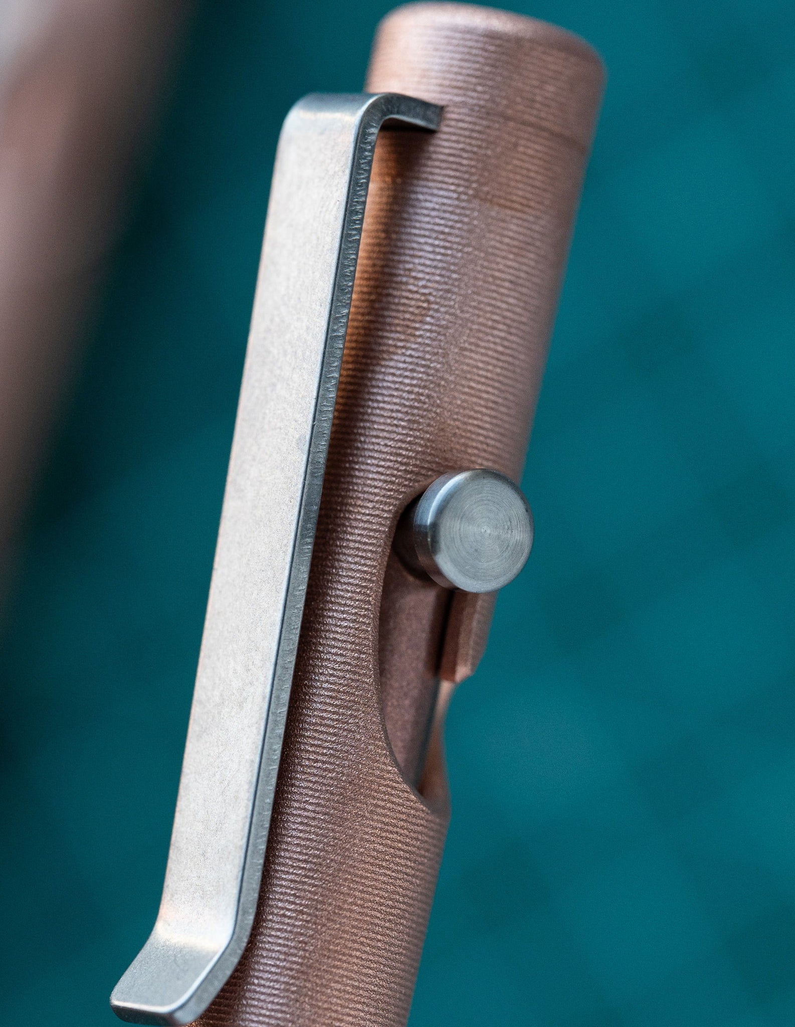 Tactile Turn – Kugelschreiber aus perlgestrahltem Kupfer