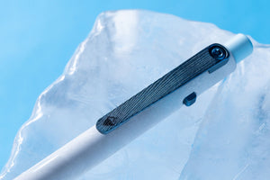 Virage tactile - Stylo à clic latéral (Cascade de glace)