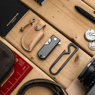 WESN - Microblade Leather Sheath - KOHEZI