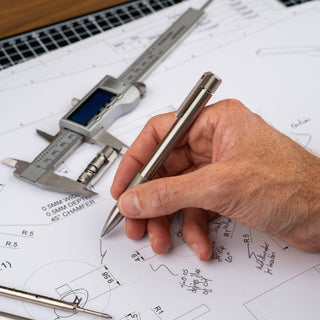 Wingback - Journeyman Pen (Steel) - KOHEZI