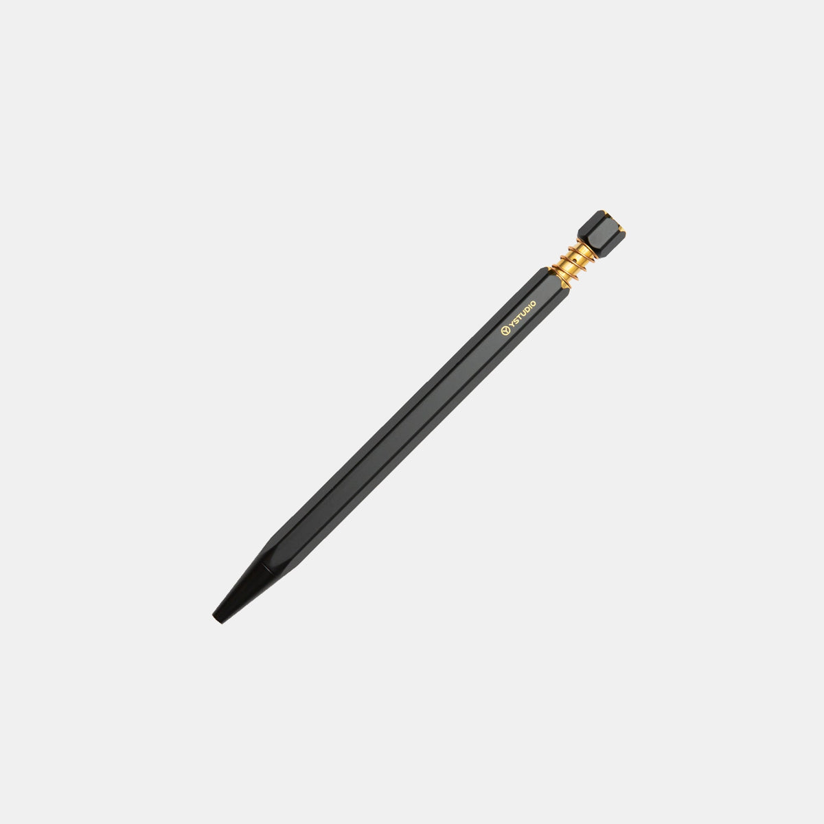 Ballpoint Pen Spring YSTUDIO - Classic Revolve Ballpoint Pen Spring (Black) - KOHEZI