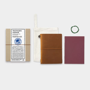 Traveler’s Company - Notebook Camel (Passport Size)-KOHEZI