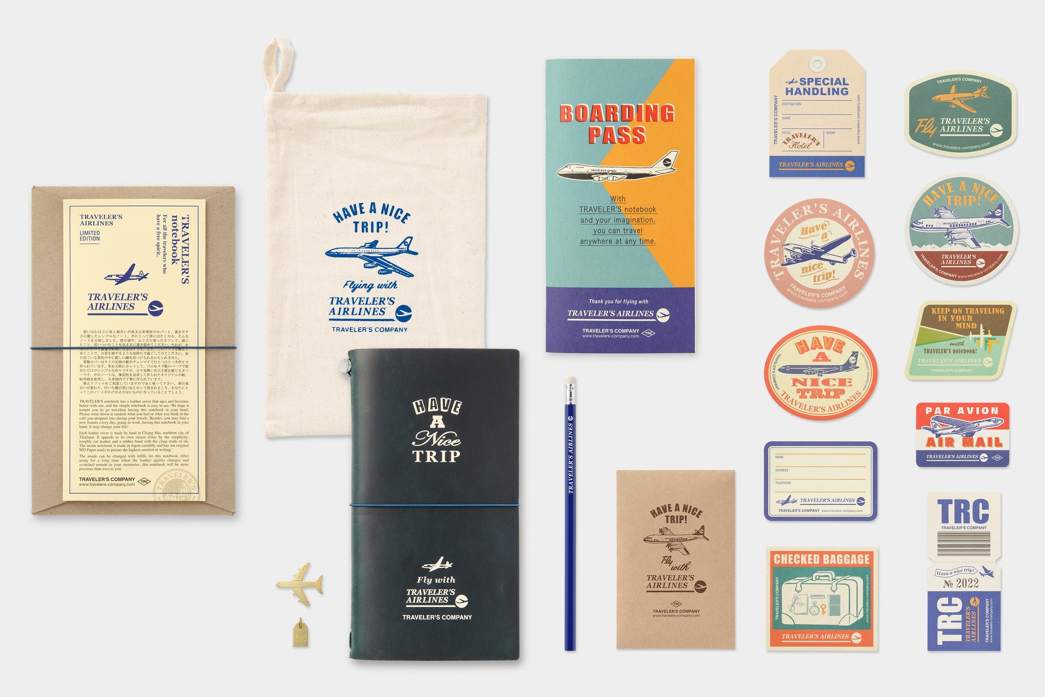 Traveler’s Company - Traveler's Airlines Limited Edition Set