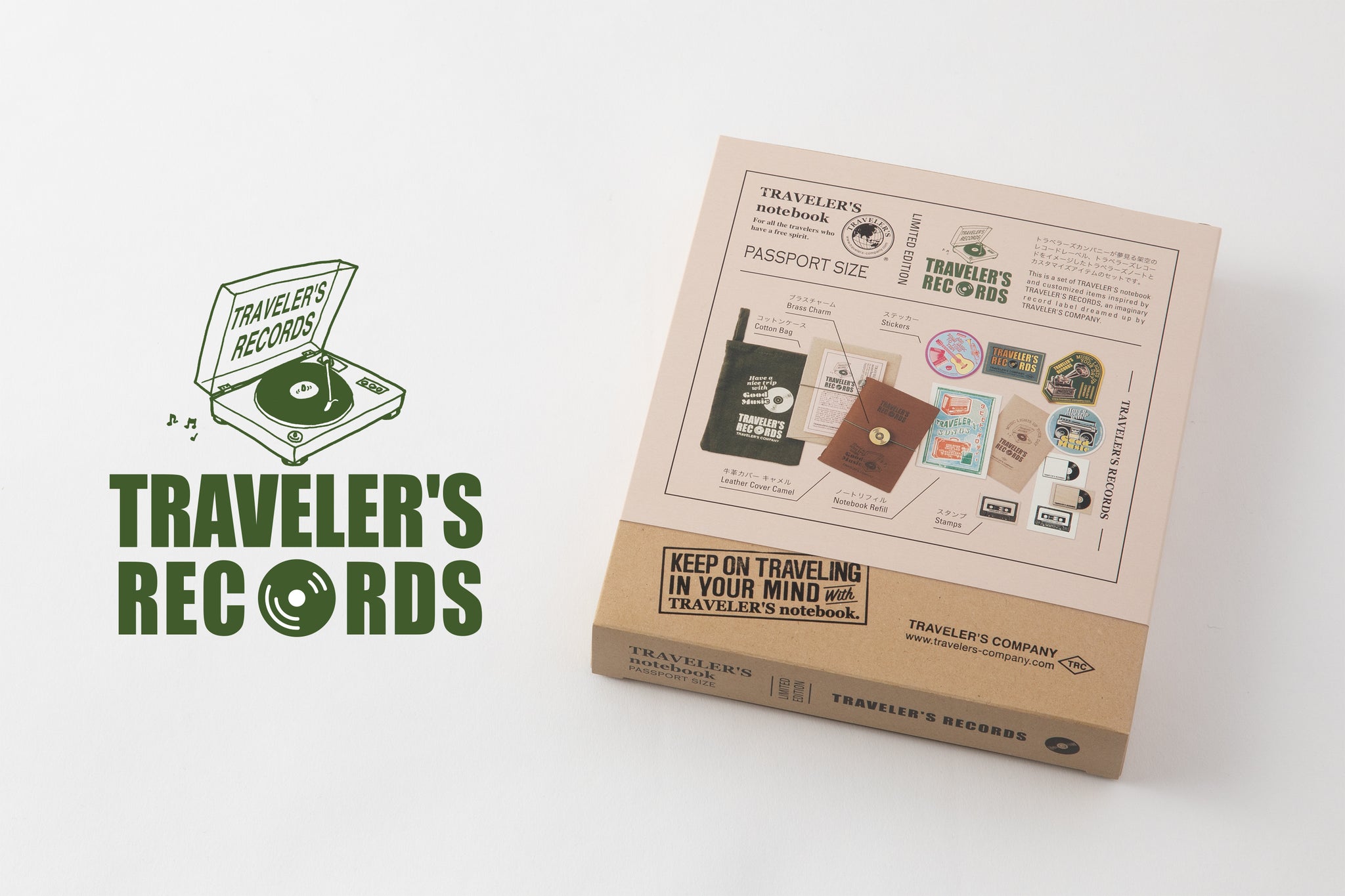 Traveler’s Company - Traveler's Record Limited Edition Set-KOHEZI