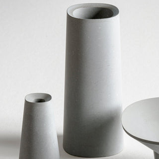 22STUDIO - Superellipse Large Vase (Concrete Gray) - KOHEZI