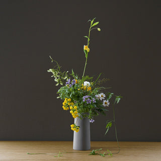 22STUDIO - Superellipse Large Vase (Concrete Gray) - KOHEZI
