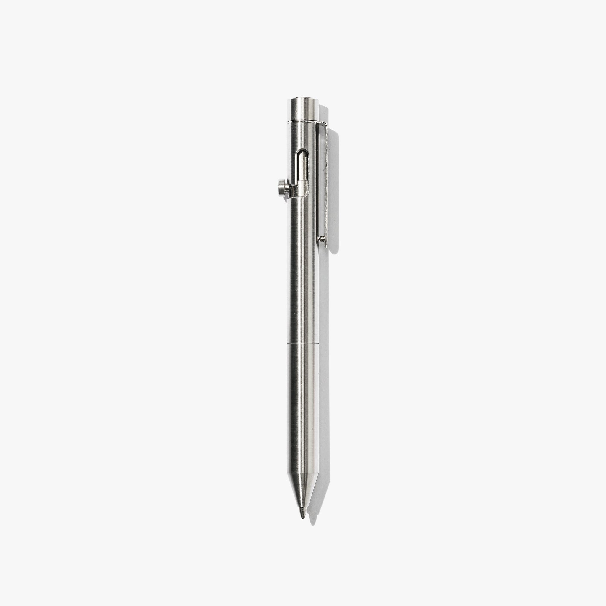 Inventery - Bolt Action Pen V.02 (Stainless Steel)-KOHEZI