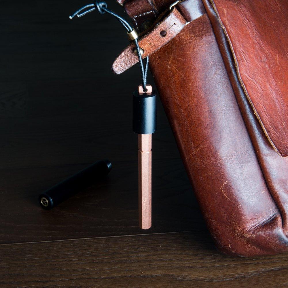 YSTUDIO - Classic Revolve Portable Fountain Pen (Copper)