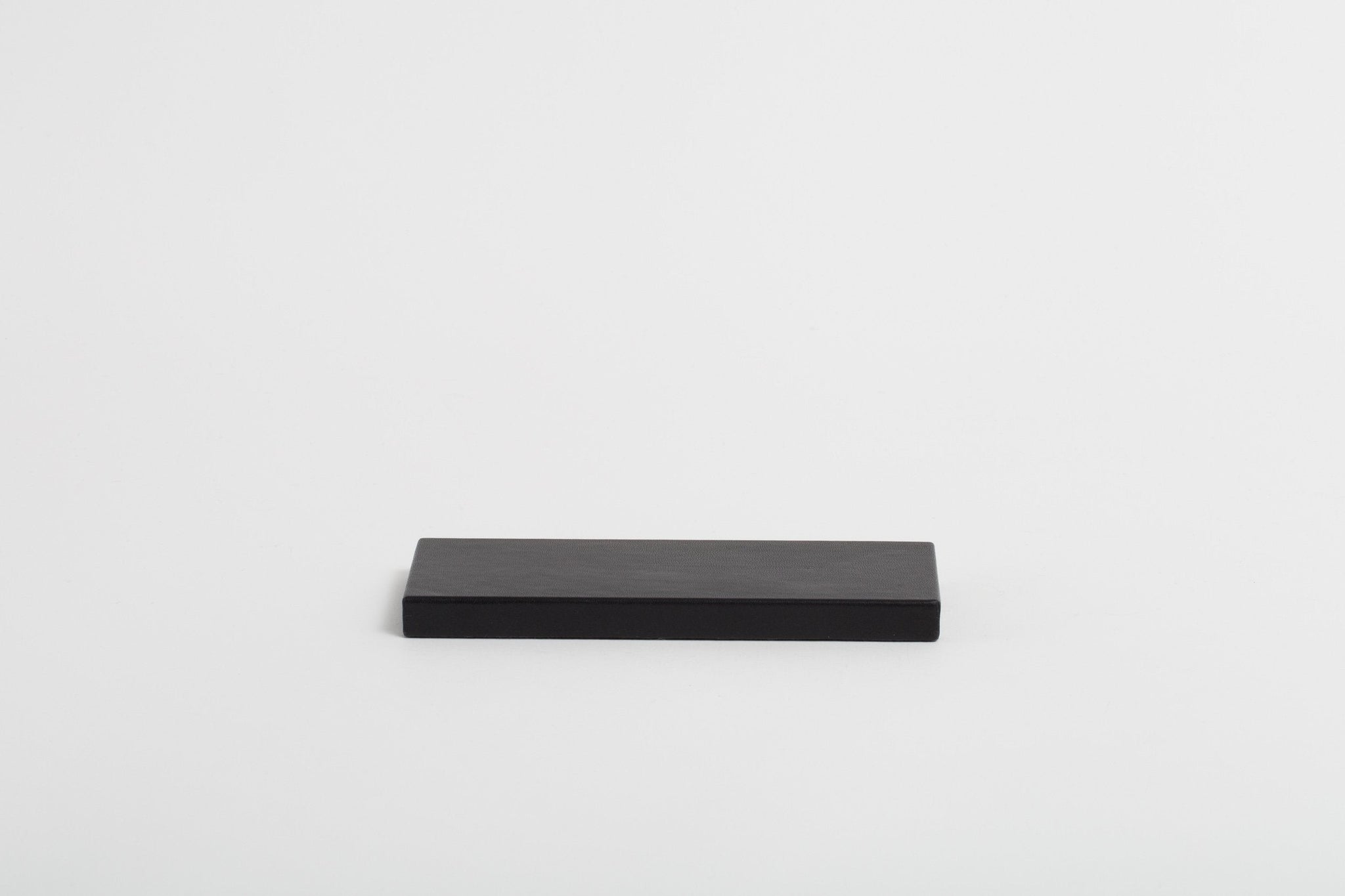 Claustrum - Grundplatte für magnetischen Klebebandabroller (schwarzes Leder)