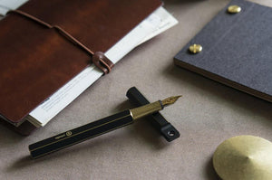 YSTUDIO - Classic Revolve Portable Fountain Pen (Black)