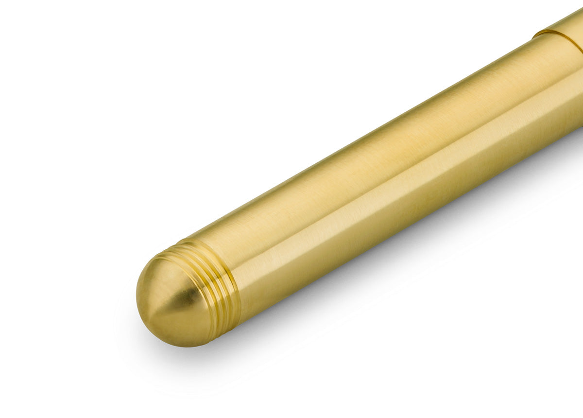 Kaweco - LILIPUT Ballpoint Pen With Cap (Eco-) Brass-KOHEZI