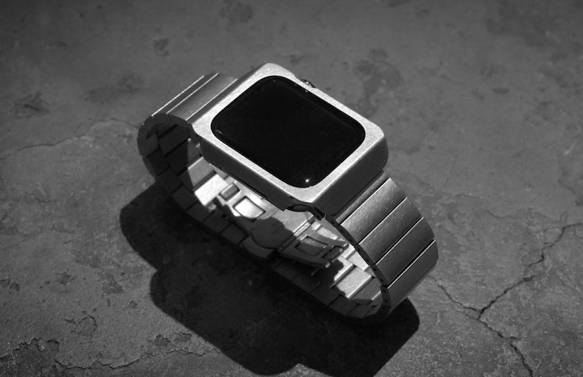 Claustrum - Persona Apple Watch Strap (Black Matte Finish)-KOHEZI