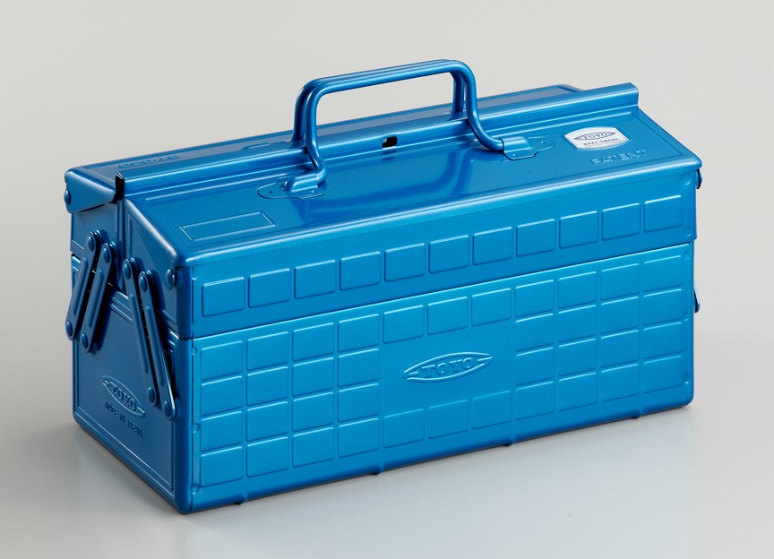 Toyo Steel - Cantilever Toolbox ST-350 B (Blue)-KOHEZI