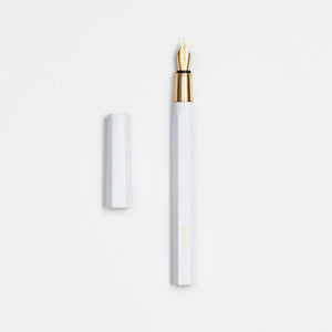 Ystudio - Resin Fountain Pen (White)-KOHEZI