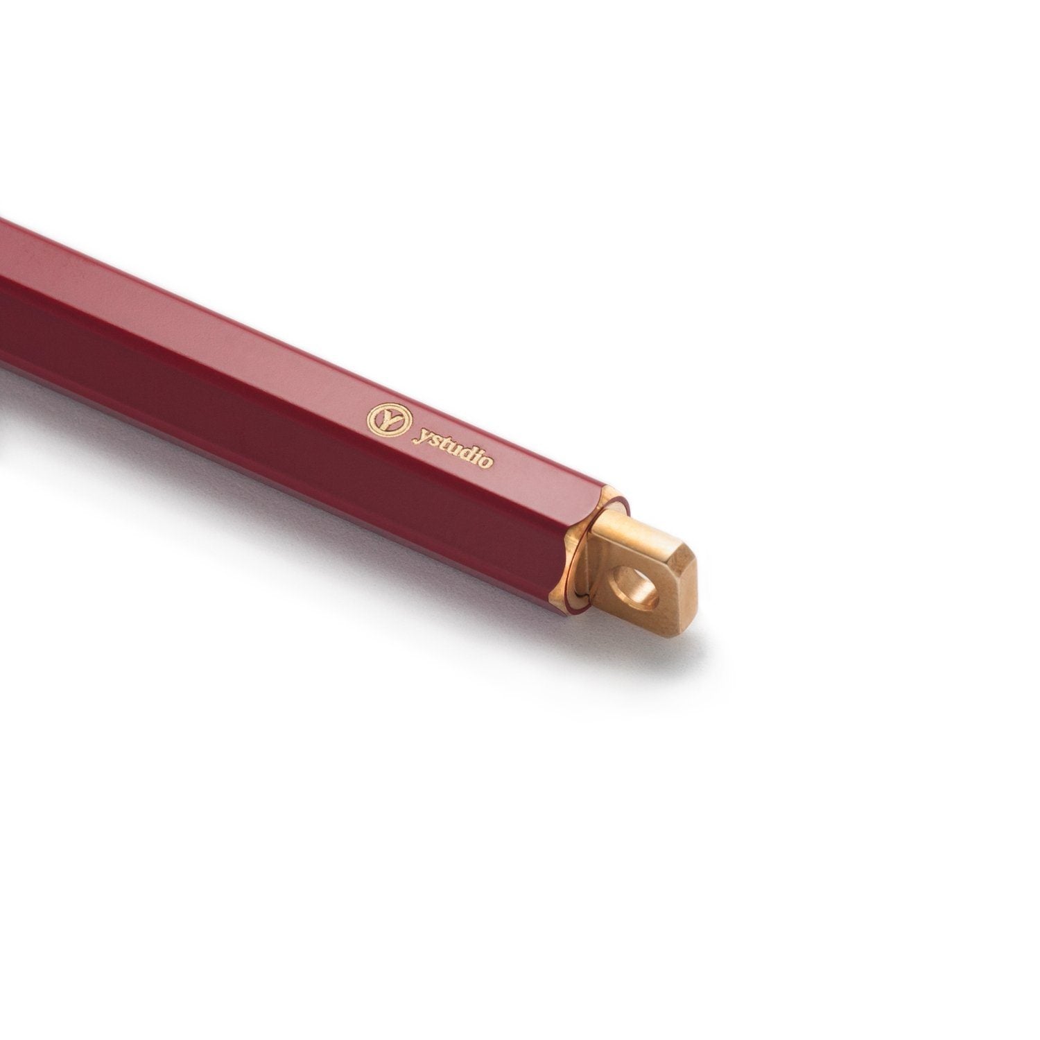 YSTUDIO - Classic Revolve Portable Ballpoint Pen (Red)