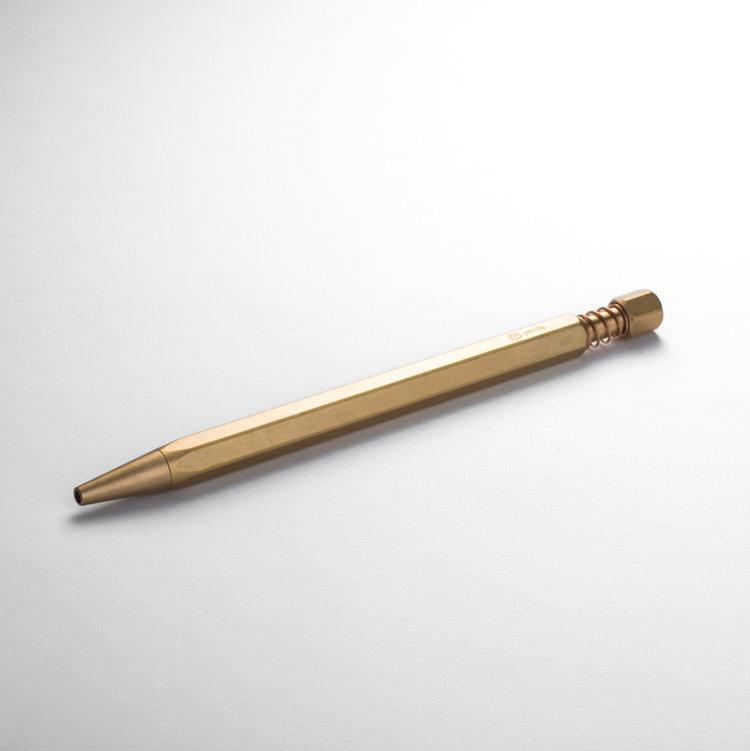YSTUDIO - Classic Revolve Ballpoint Pen Spring (Brass)