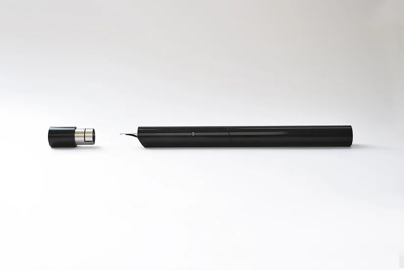 Lucio Rossi Design - The Rod Black Edition Fountain Pen-KOHEZI