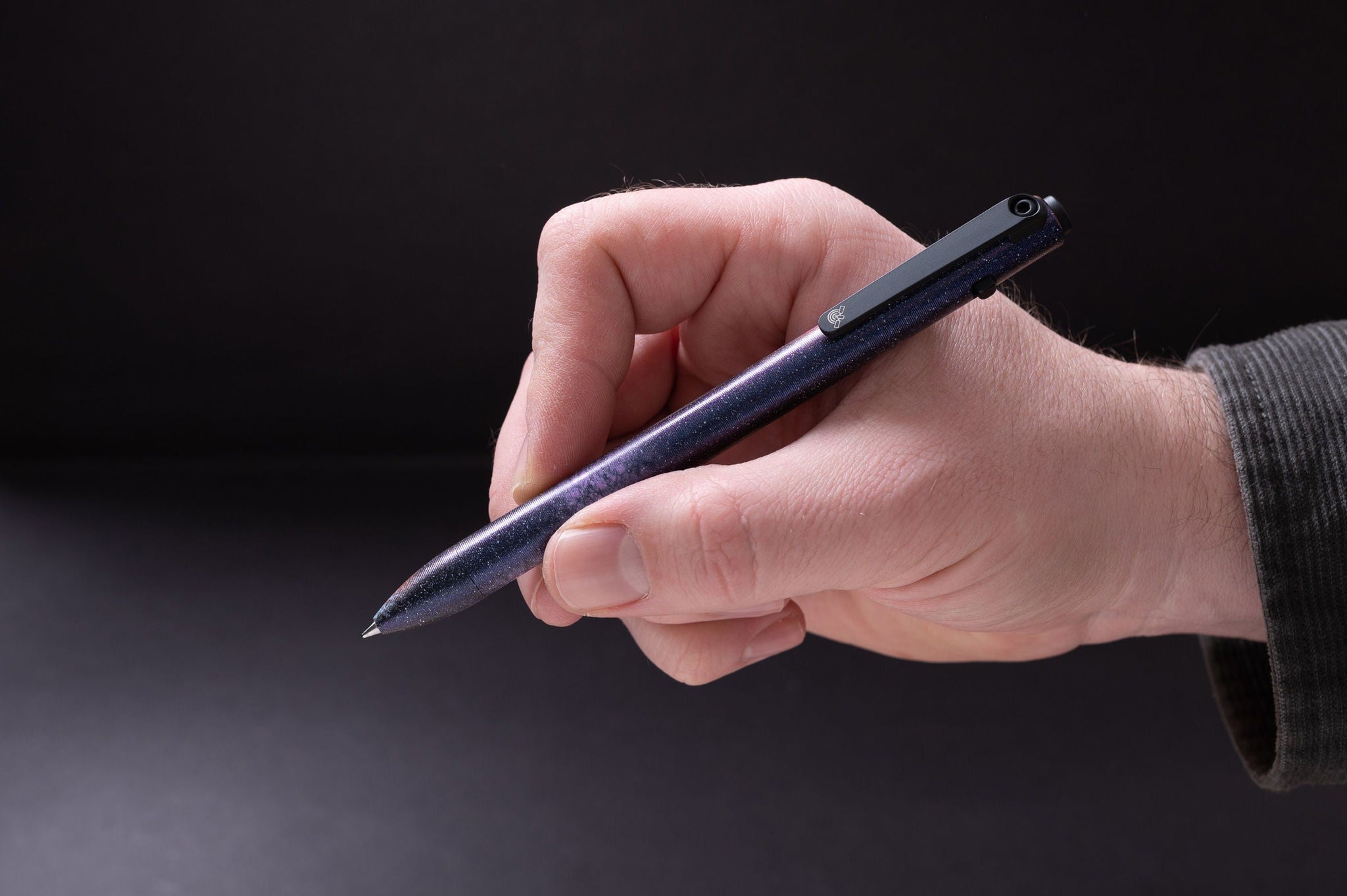 Tactile Turn - Slim Side Click Pen (Deep Space)-KOHEZI