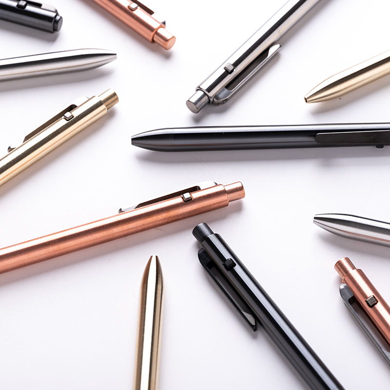 Tactile Turn - Side Click Pen (Copper)-KOHEZI
